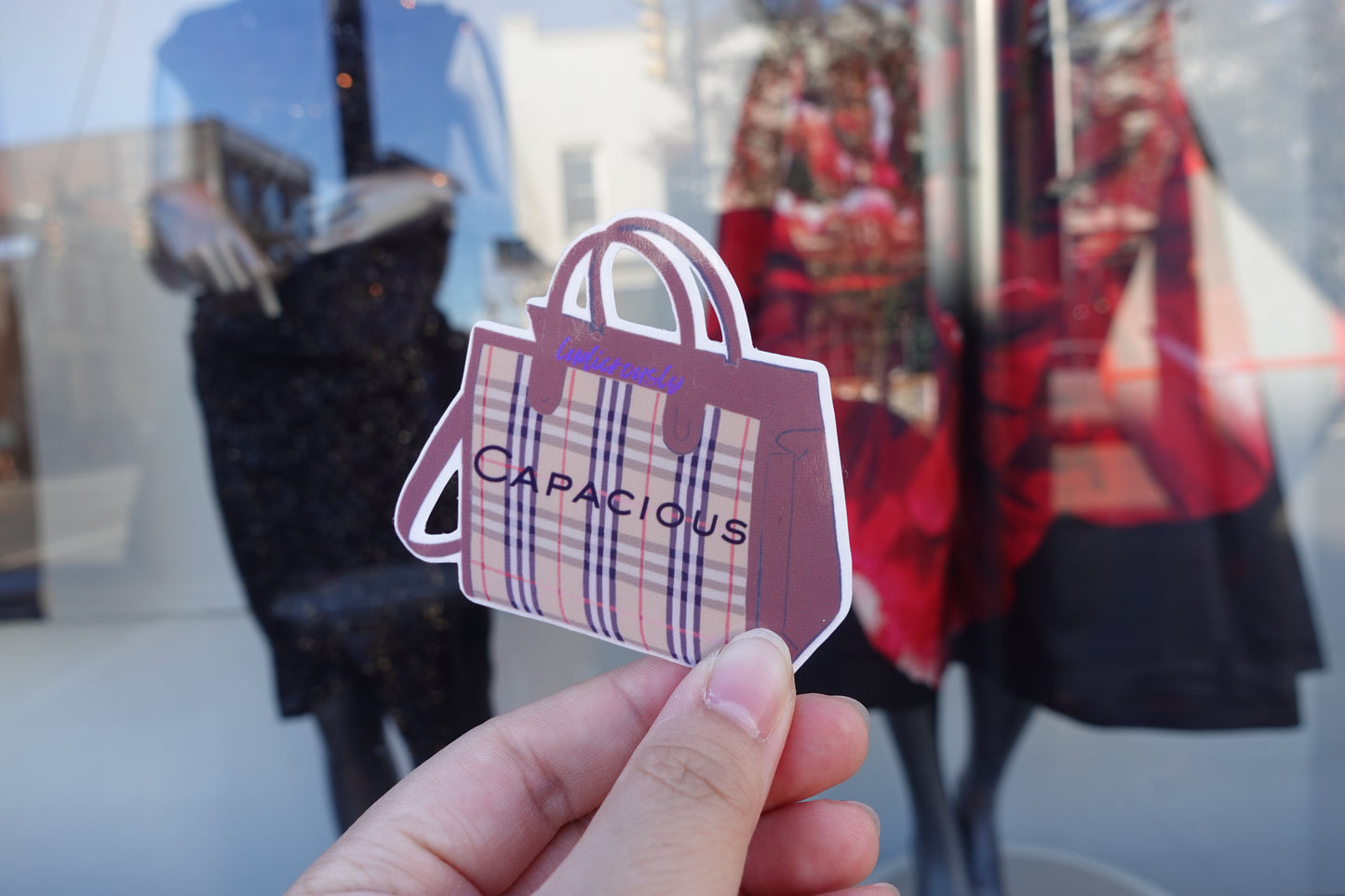 Ludicrously Capacious Sticker | Succession Inspired