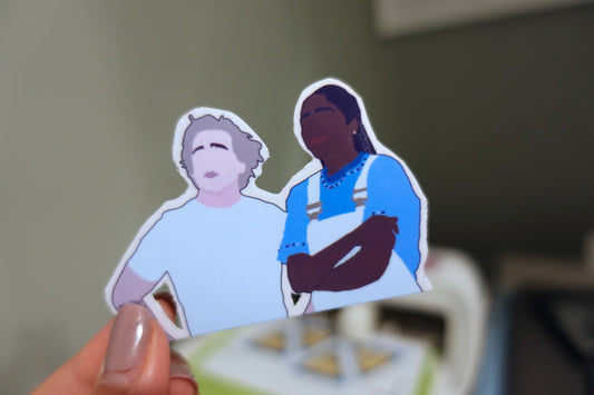 Carmy & Syd Sticker | The Bear Inspired