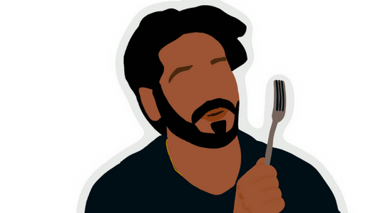 The Fork in Question Sticker | The Bear Inspired